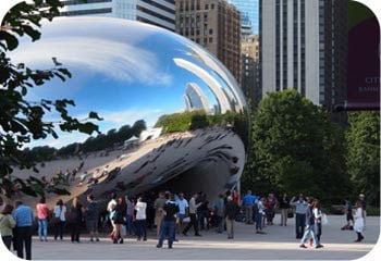 “The Bean.” A fun and free attraction