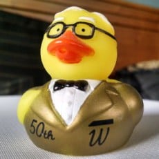 Warren Buffett, in duck form