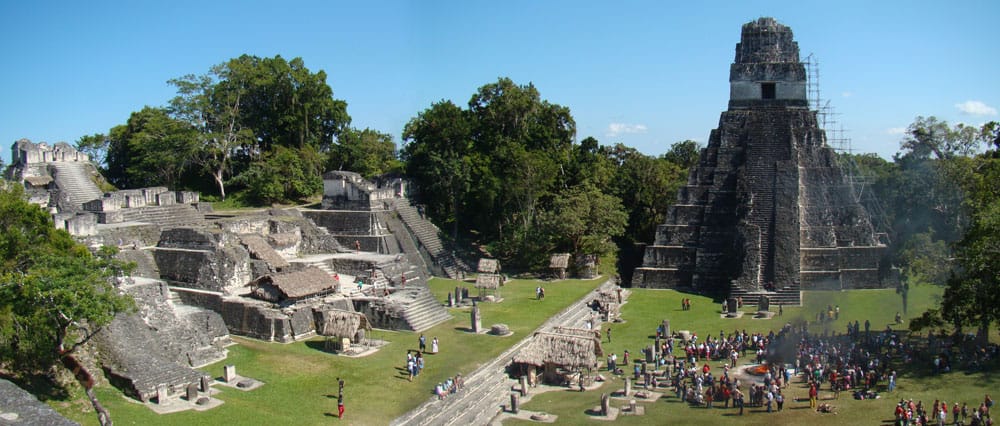 tikal mayan ruins